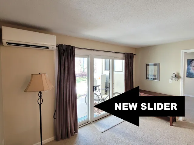 a front view of a house with entryway