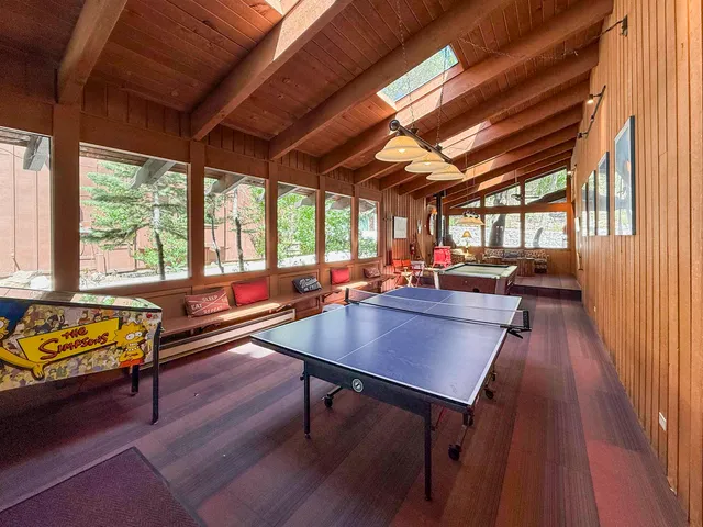 a view of city and mountain