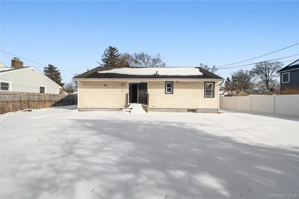 a view of empty space covered with snow