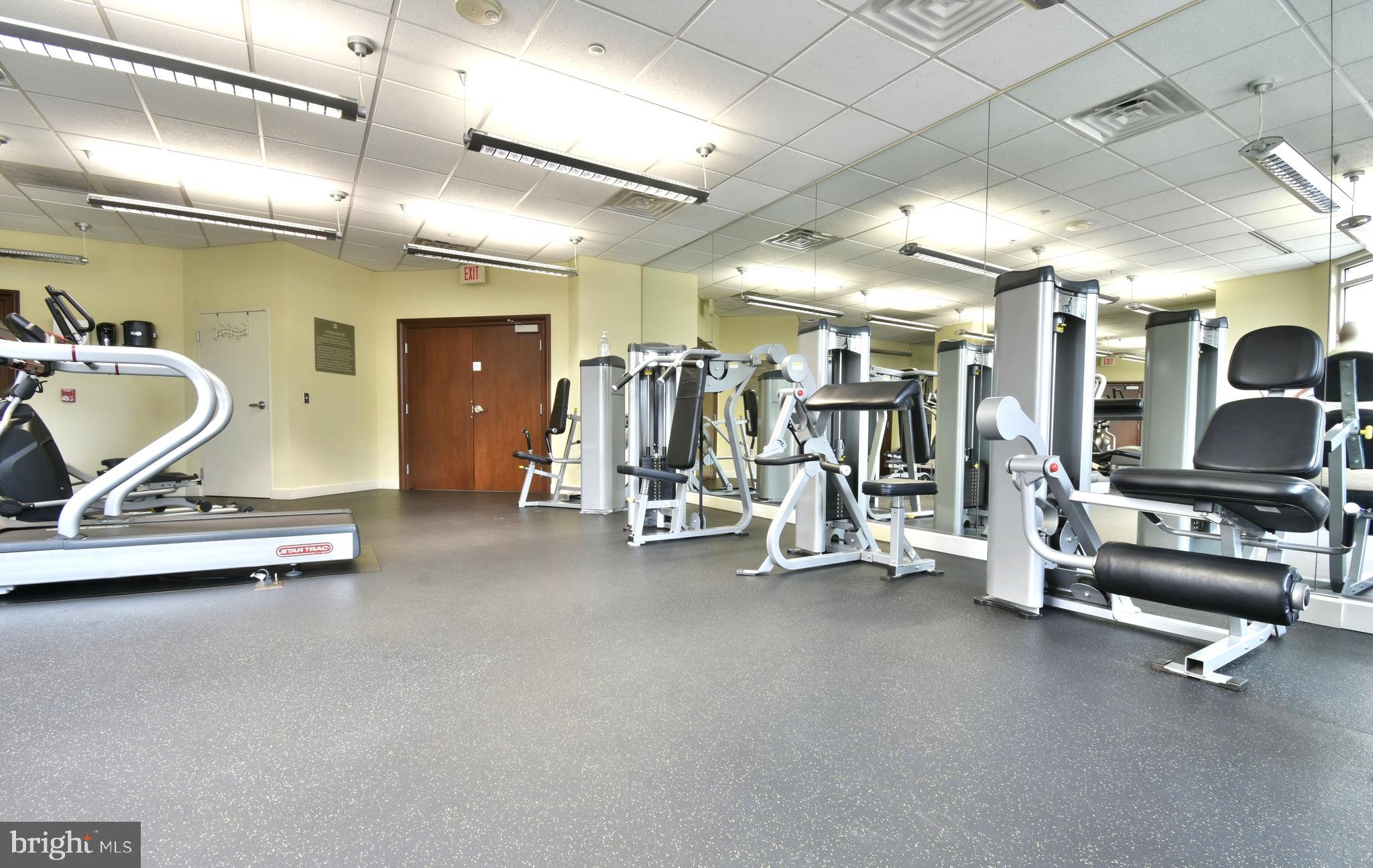 11770 Sunrise Valley Drive, Unit 120 Reston, VA 20191 - Photo 35 of 41 a view of a room with gym equipment