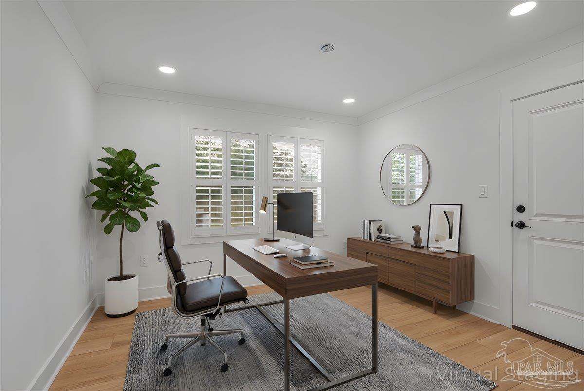 3540 Dunfries Road Pensacola, FL 32503 - Photo 25 of 48 a view of a workspace with furniture