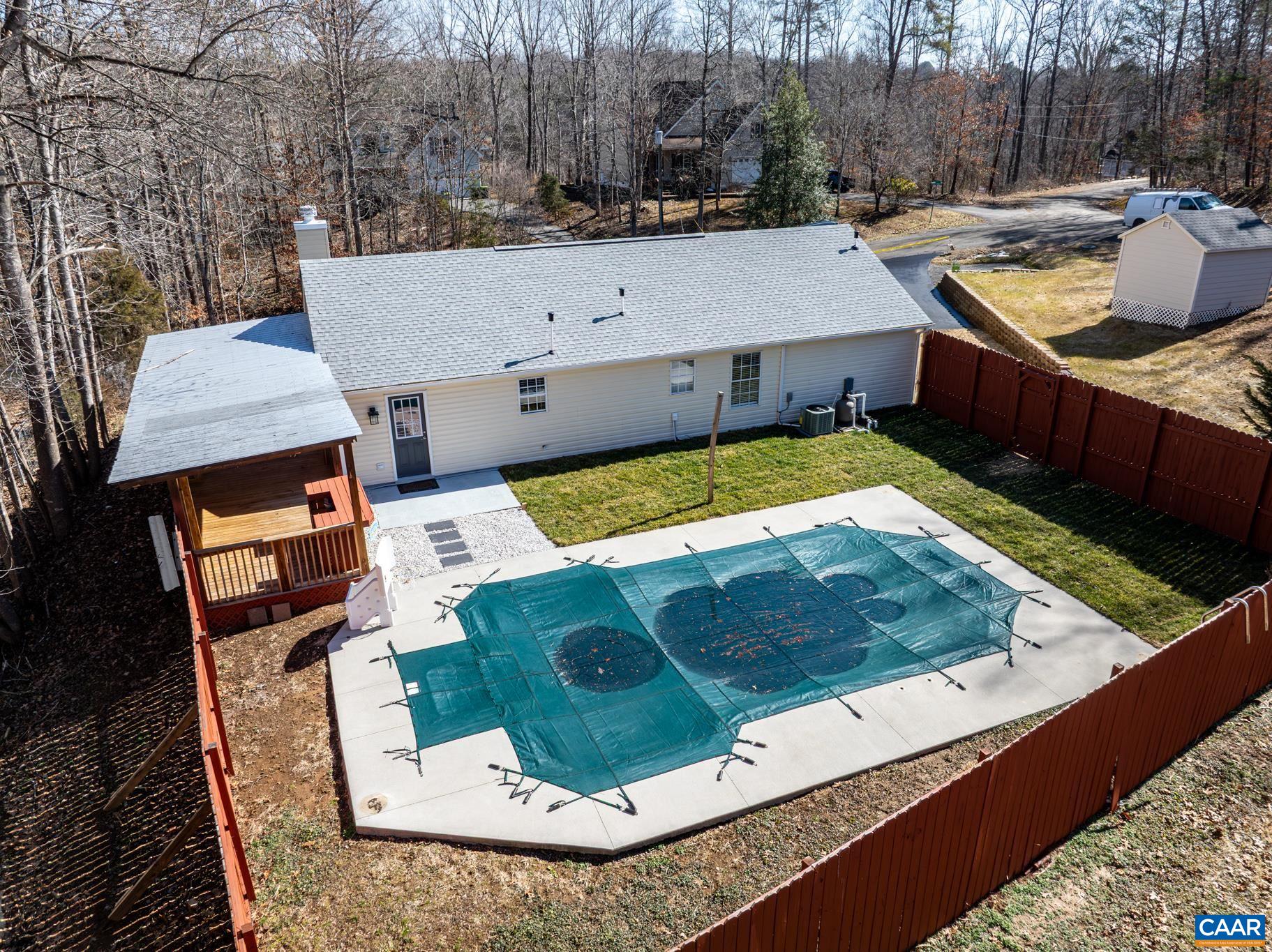 23 North Ridge Way Stanardsville, VA 22973 - Photo 18 of 19 swimming pool view with a seating space