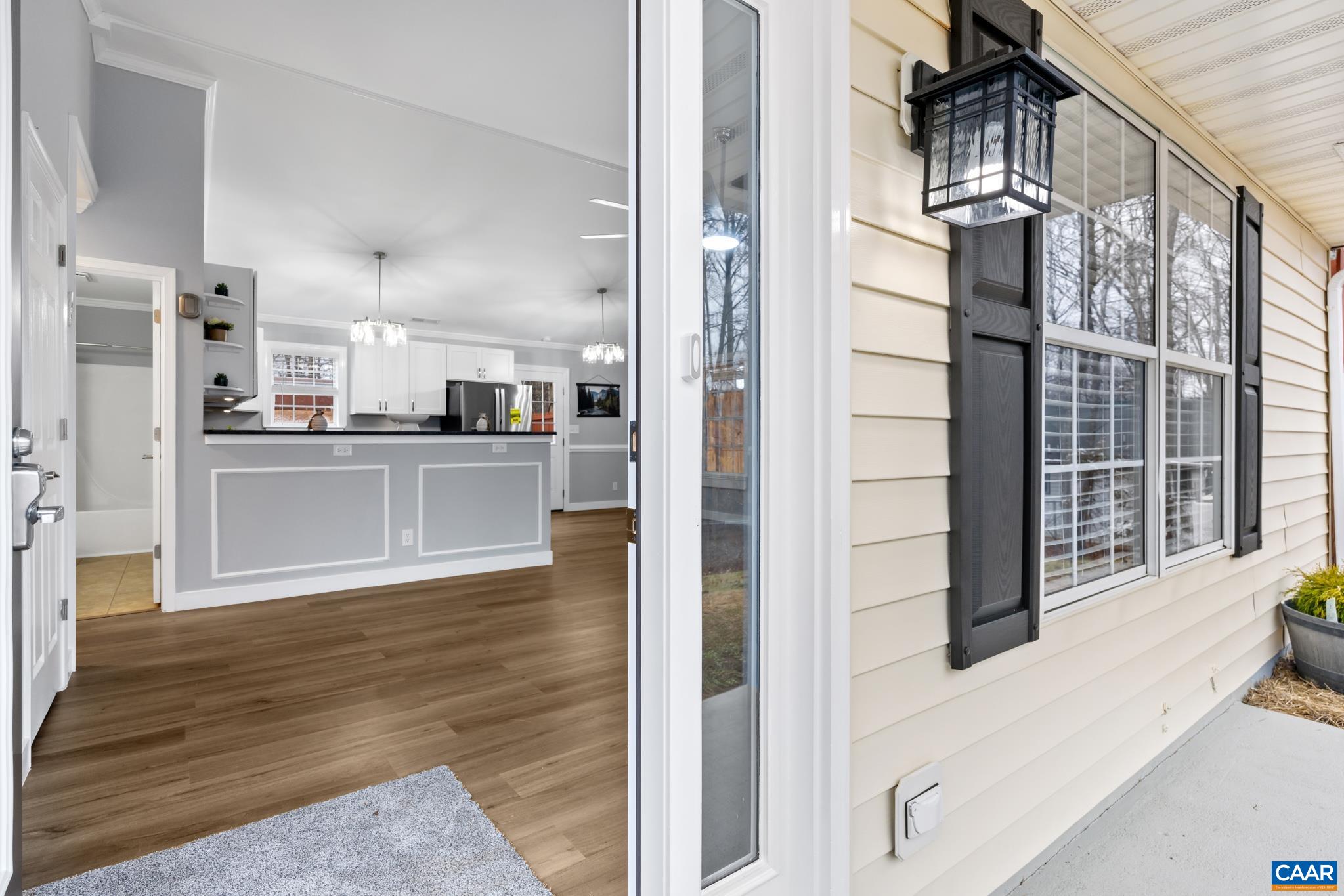 23 North Ridge Way Stanardsville, VA 22973 - Photo 3 of 19 a view of a kitchen from the hallway