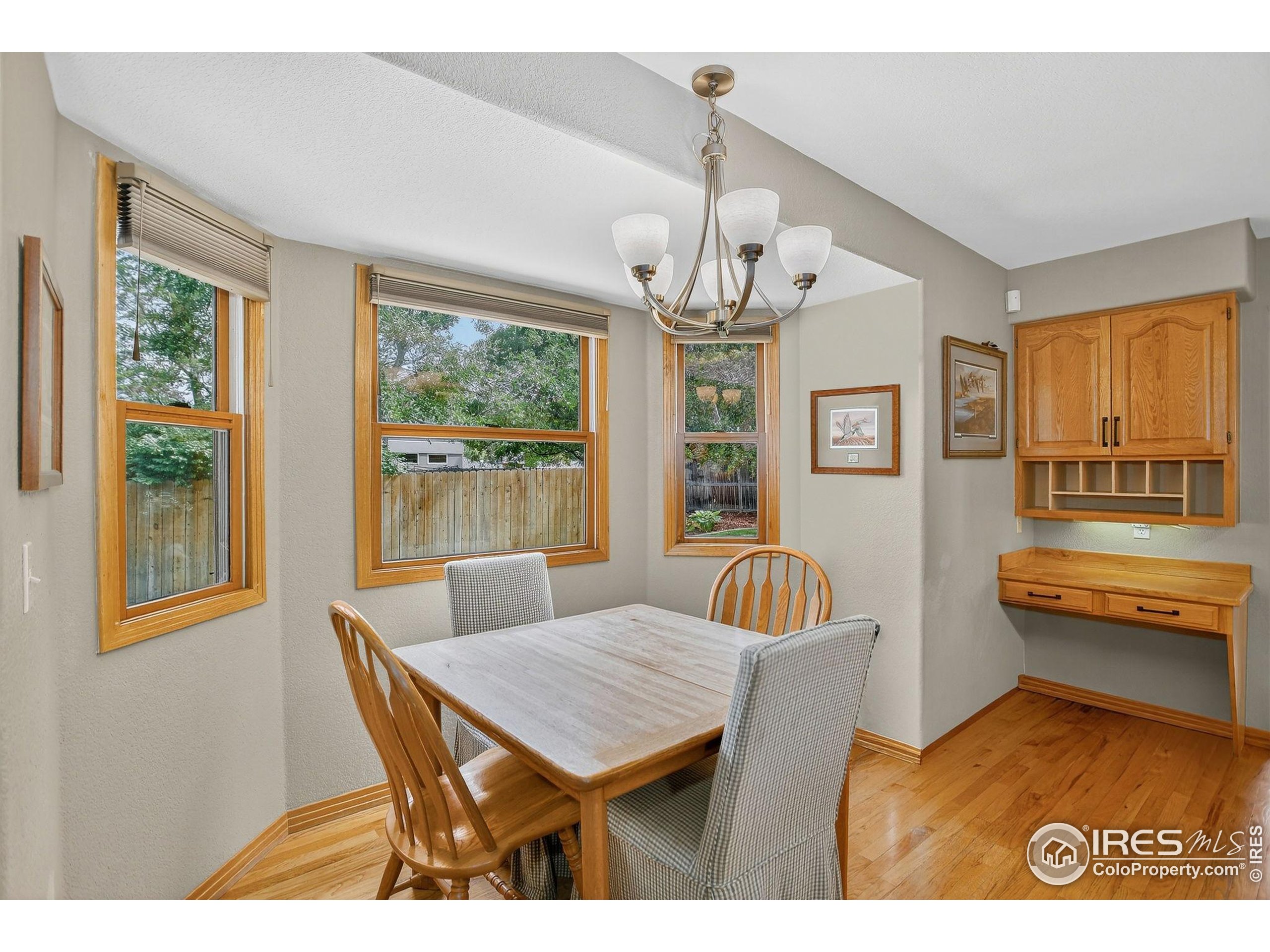 1840 Red Cloud Road Longmont, CO 80504 - Photo 9 of 42 a view of a dining room with furniture window and outside view