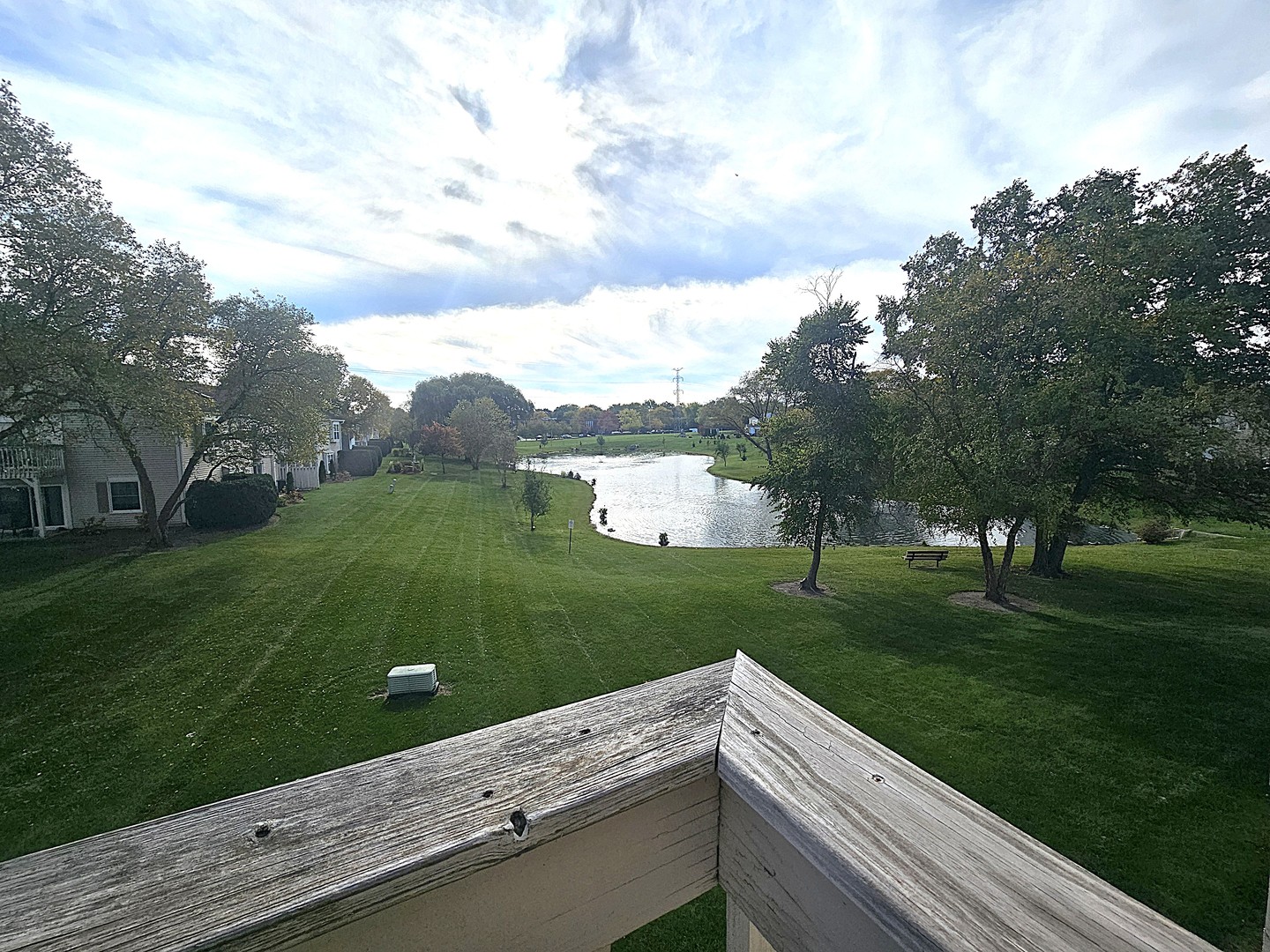 475 Bridle Trail Wheeling, IL 60090 - Photo 19 of 27 a view of a wooden deck and garden