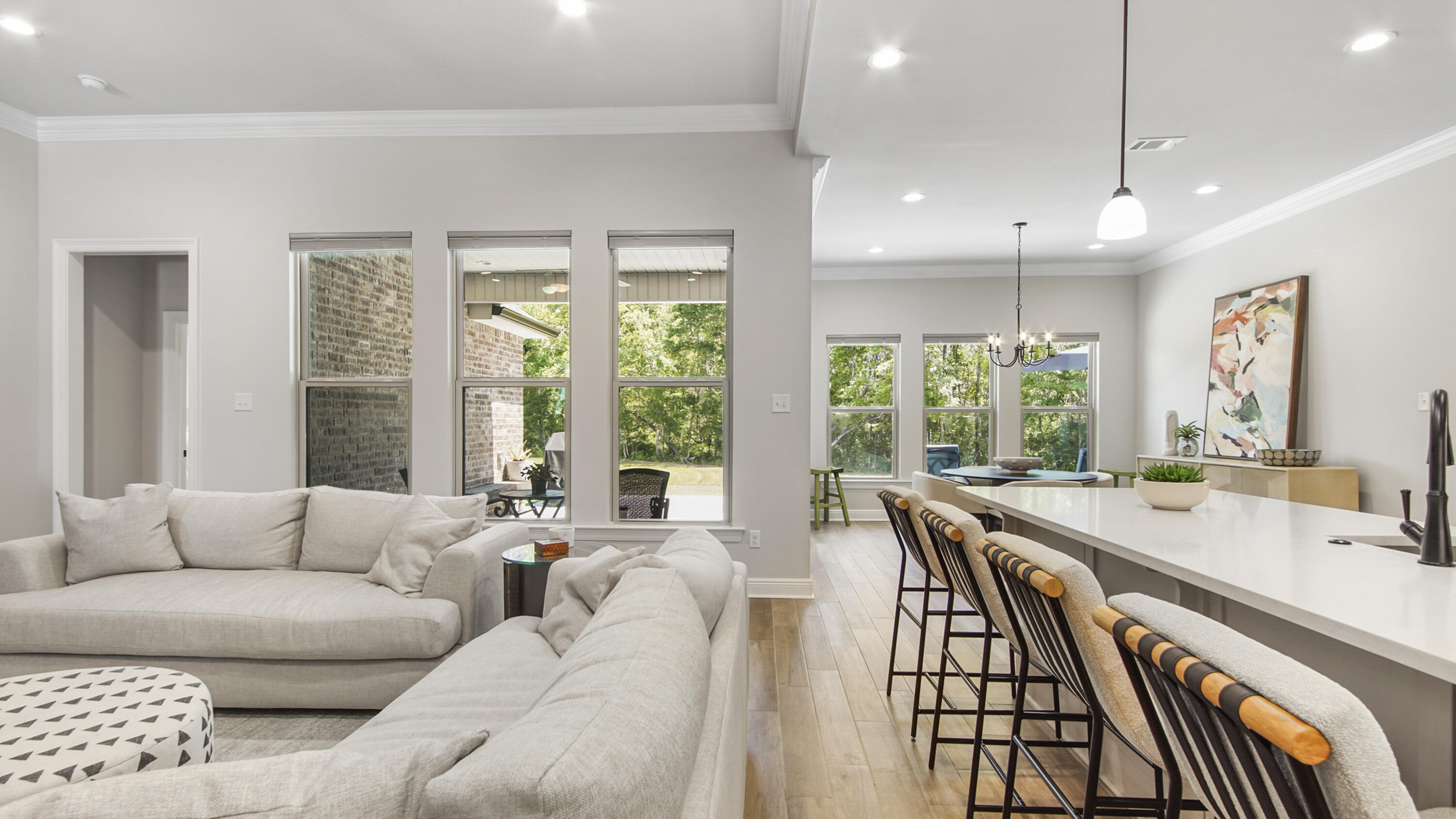 115 Flora Lane Freeport, FL 32439 - Photo 47 of 69 a living room with furniture and a large window