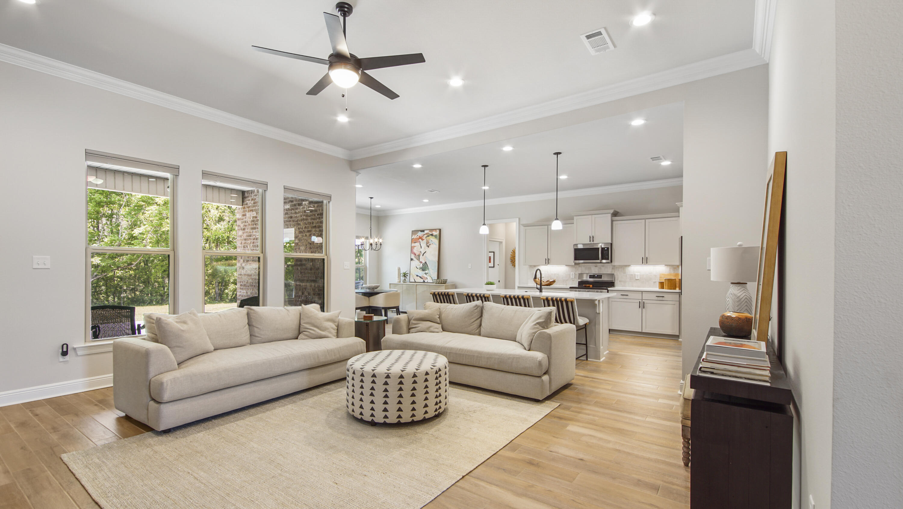 115 Flora Lane Freeport, FL 32439 - Photo 55 of 69 a living room with furniture and a large window