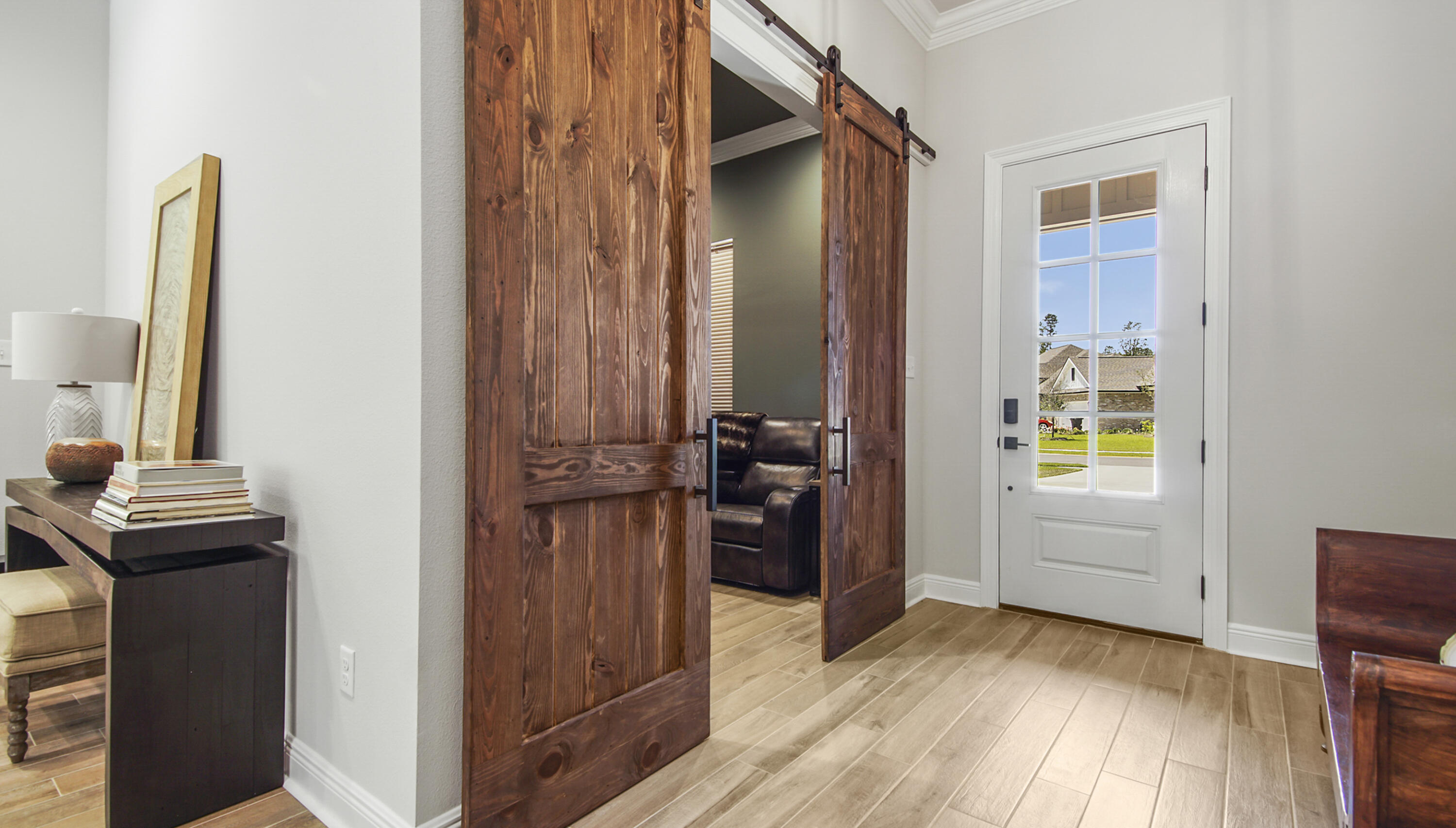 115 Flora Lane Freeport, FL 32439 - Photo 9 of 69 a view of hallway with wooden floor