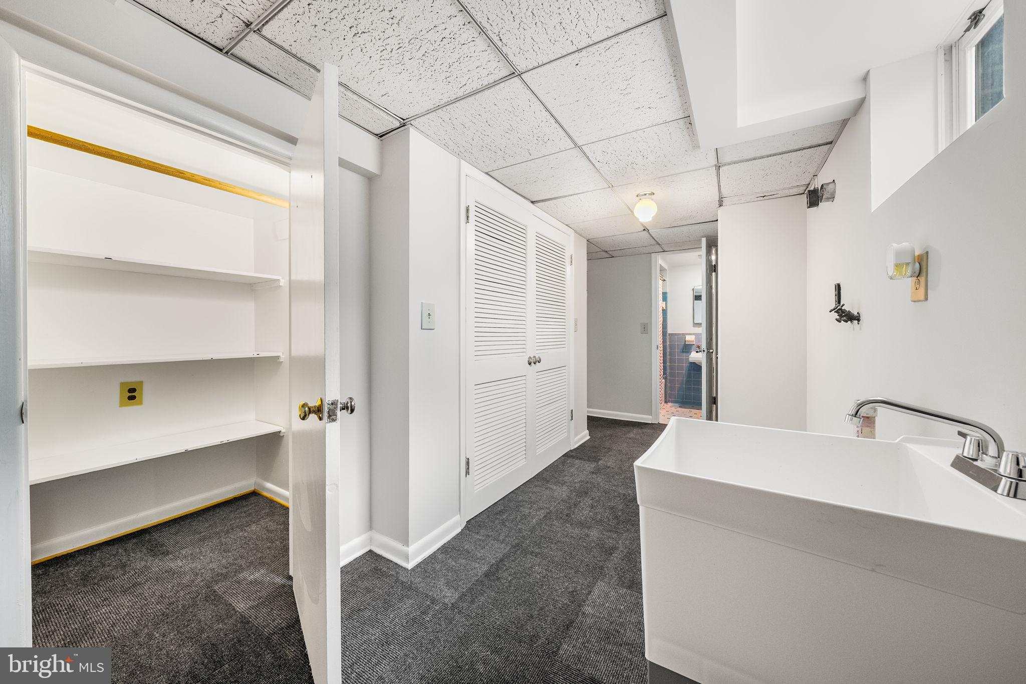 4923 34th Road North Arlington, VA 22207 - Photo 32 of 42 Lower level storage & extra laundry hook up