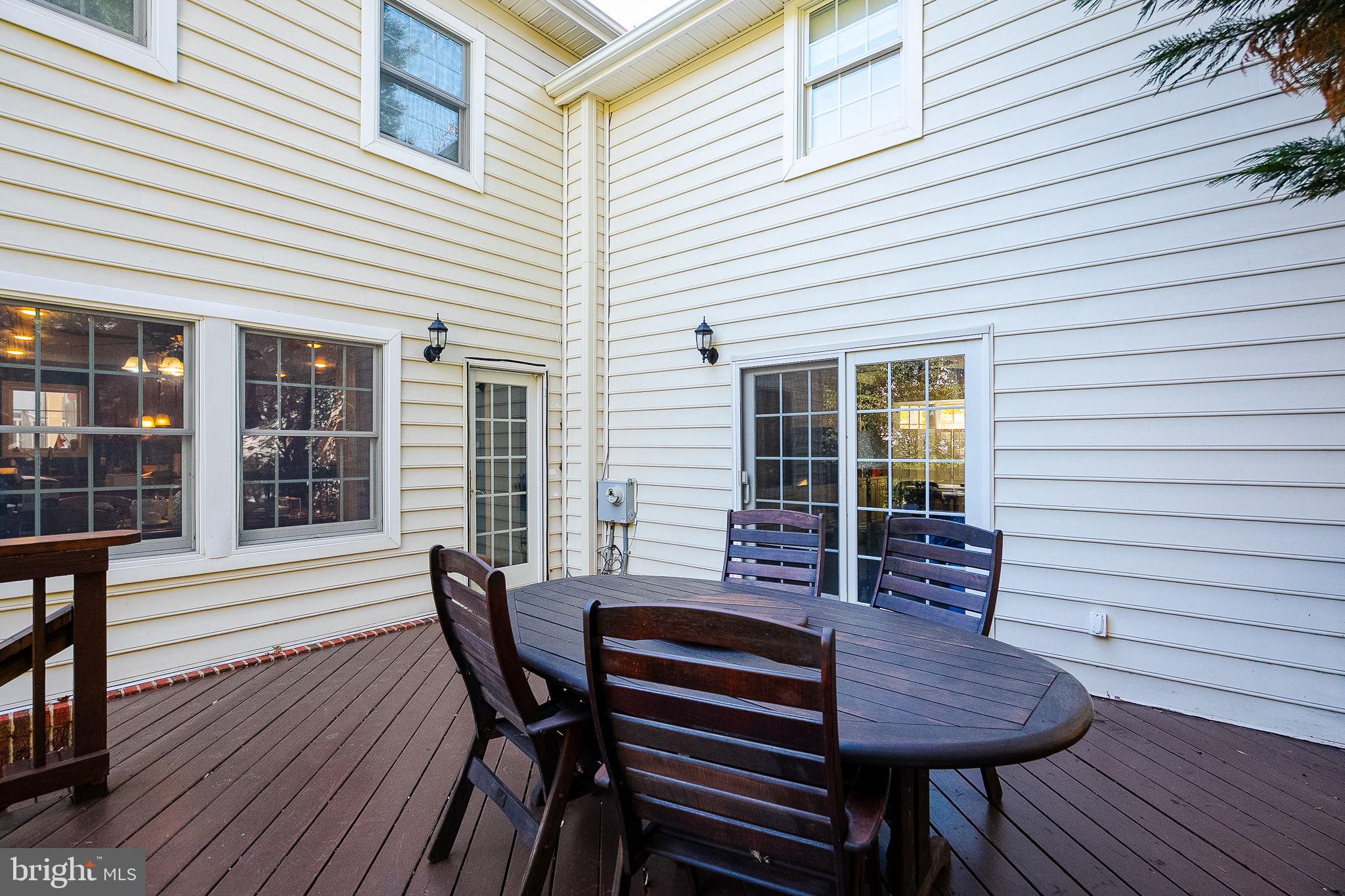 4923 34th Road North Arlington, VA 22207 - Photo 33 of 42 Beautiful deck for outdoor dinners/entertaining