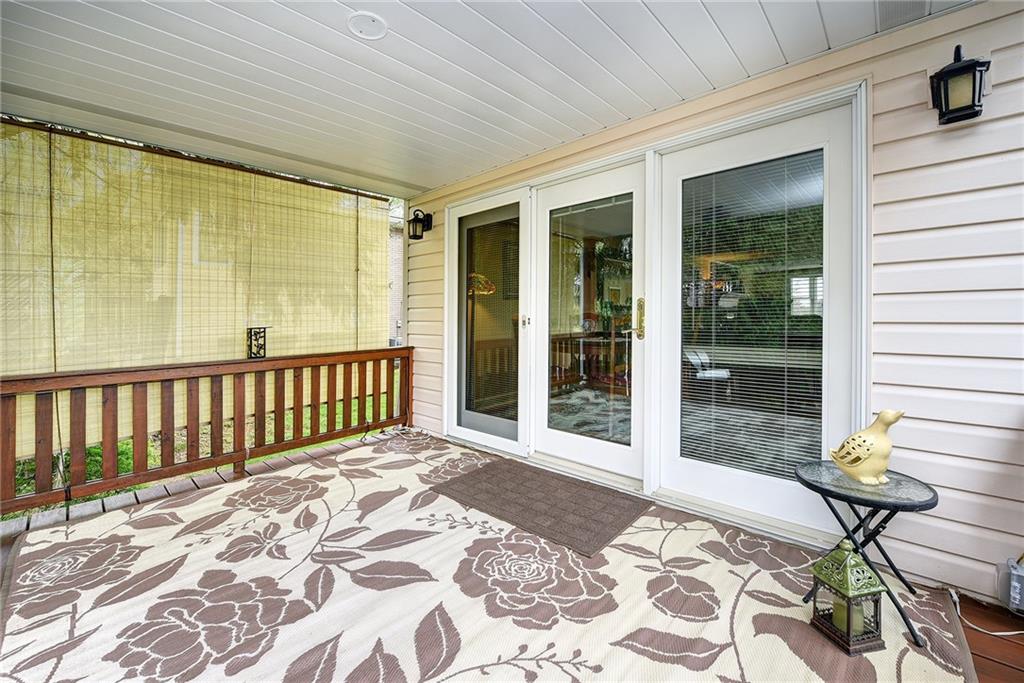 320 High Street Elizabeth, PA 15037 - Photo 23 of 25 COVERED DECK OFF OF THE LIVING ROOM