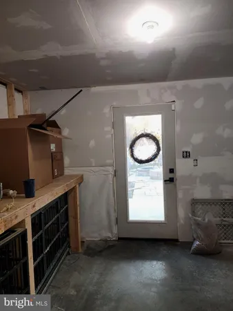 a view of outdoor space with seating area