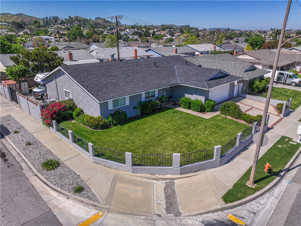 1734 Fitzgerald Road Simi Valley, CA 93065 - Photo 1 of 1 a aerial view of a house with a garden and plants