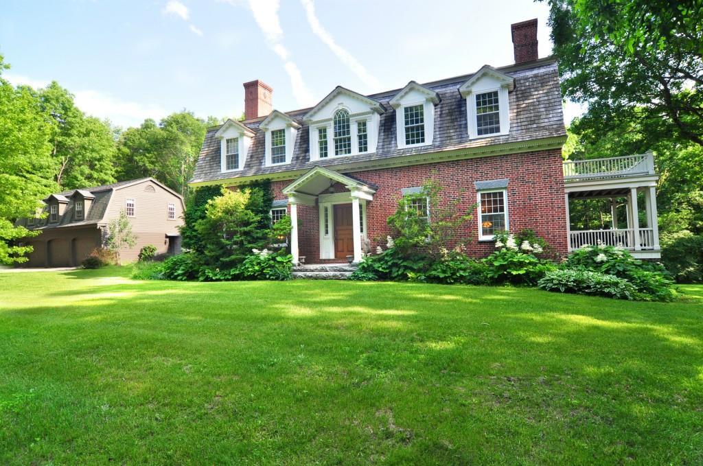 139 Bowne Road Sharon, CT 06069 - Photo 1 of 1 Georgian built in the style of renowned early American architect Samuel McIntire.