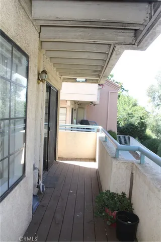 a view of a living room and a garage