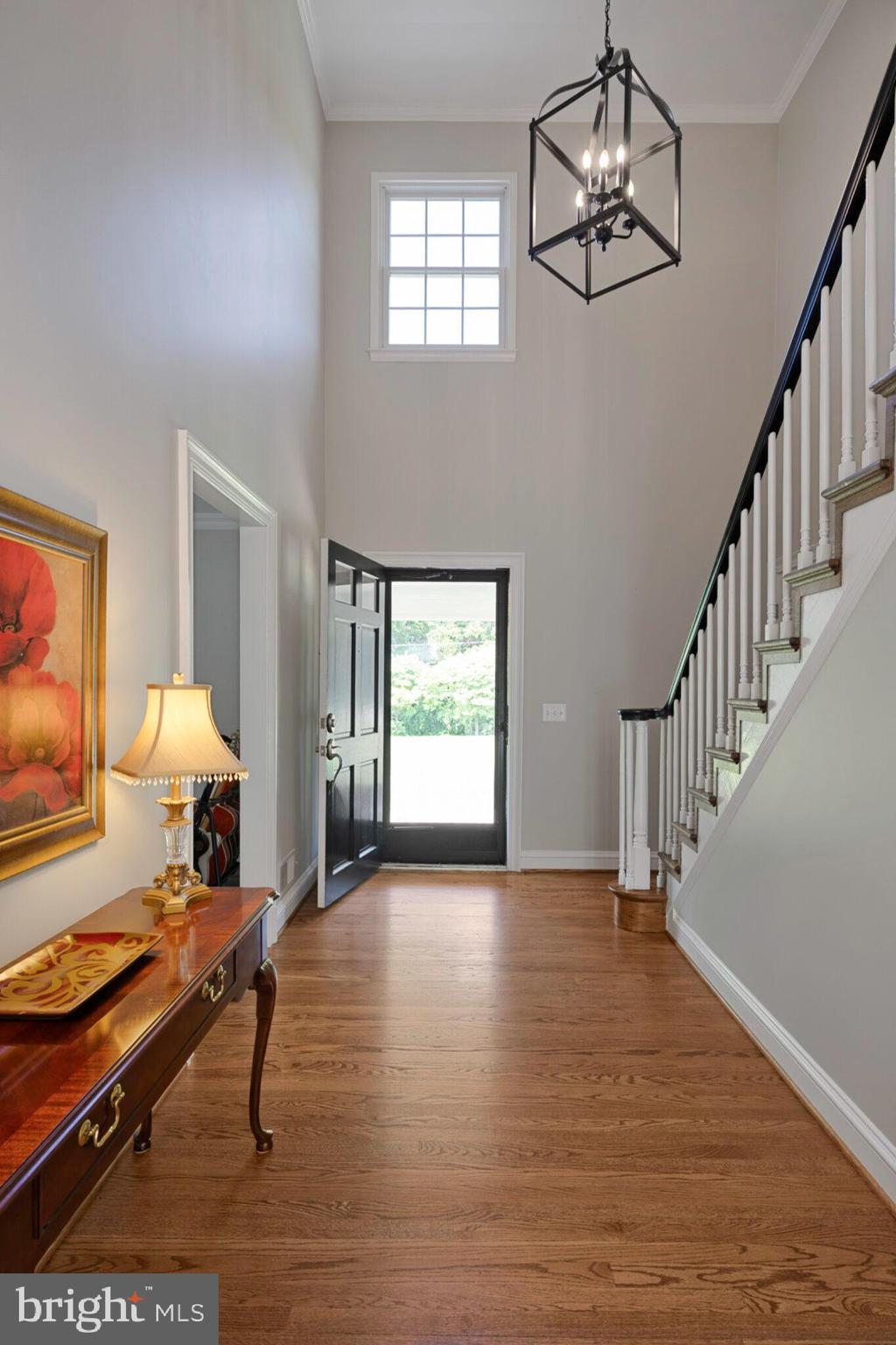 13111 Springdale Estates Road Clifton, VA 20124 - Photo 11 of 109 Magnificent 2 Story Entryway with updated lighting