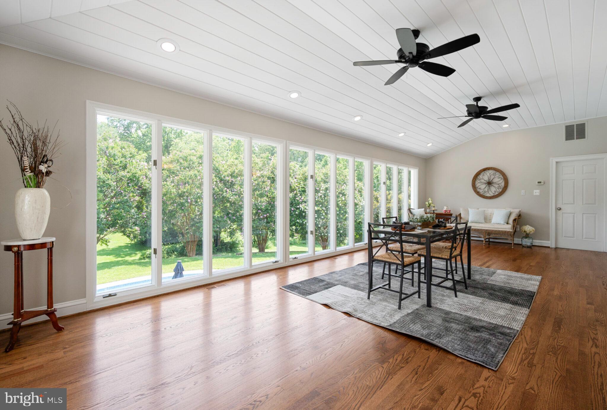 13111 Springdale Estates Road Clifton, VA 20124 - Photo 24 of 109 This Perfect Sun Room is the Heart of the Home