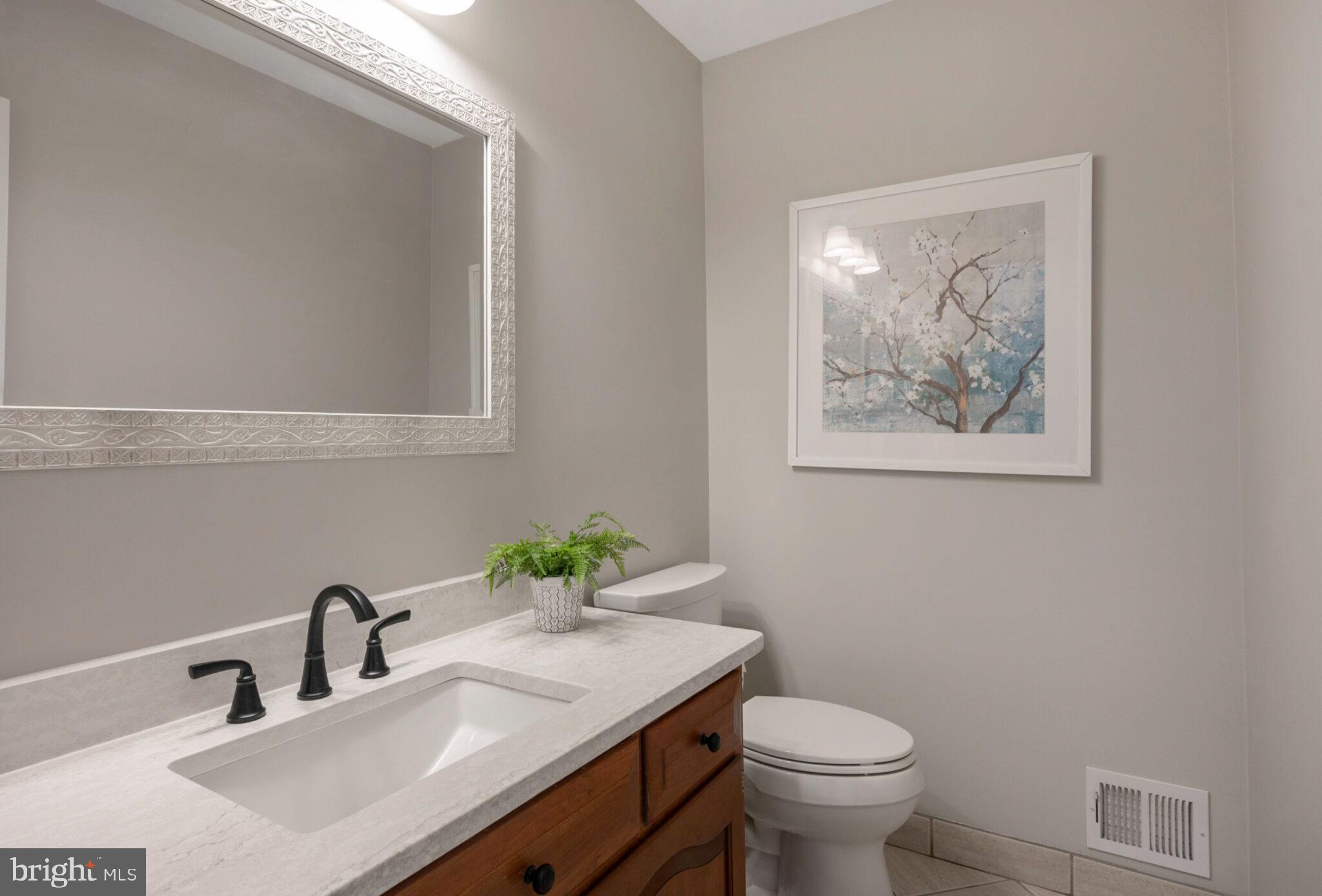 13111 Springdale Estates Road Clifton, VA 20124 - Photo 34 of 109 Upgraded powder room on main level