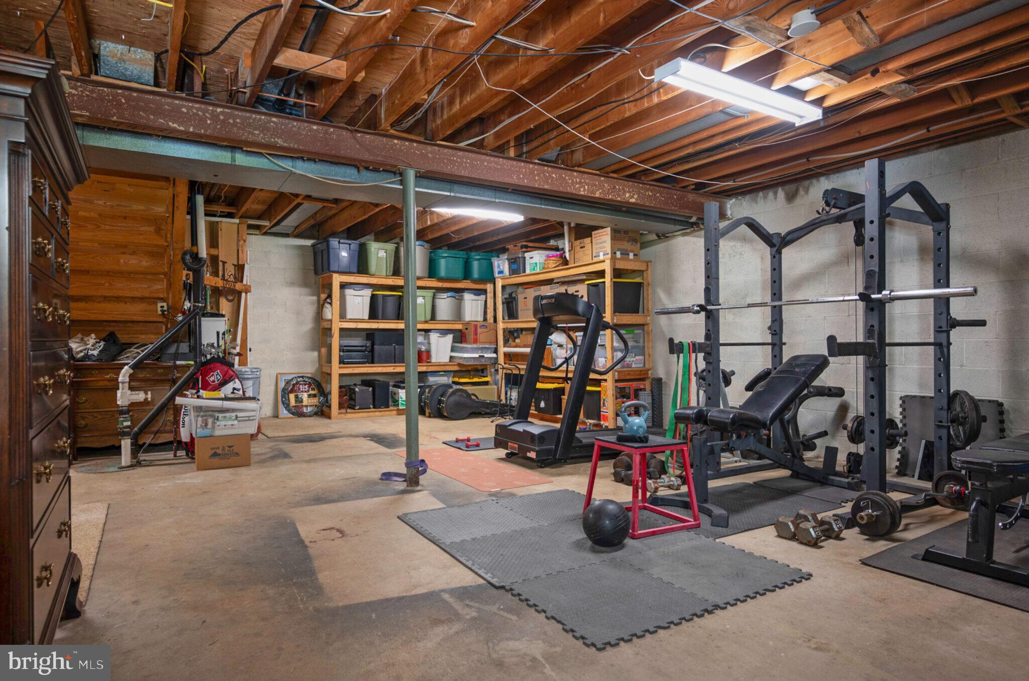 13111 Springdale Estates Road Clifton, VA 20124 - Photo 65 of 109 workout/ mechanical/ storage room