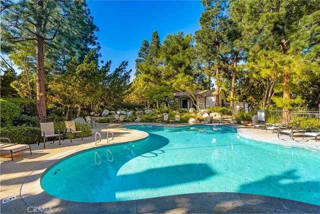 a view of a yard with plants