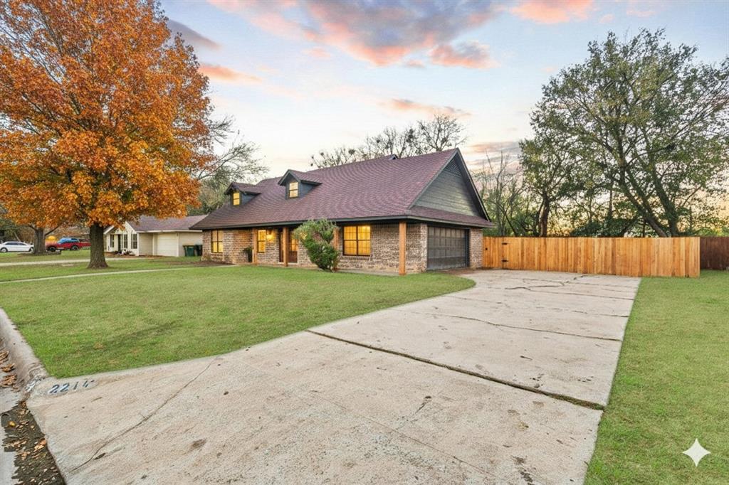 2214 Rex Cruse Drive Sherman, TX 75092 - Photo 3 of 40 a view of house with yard