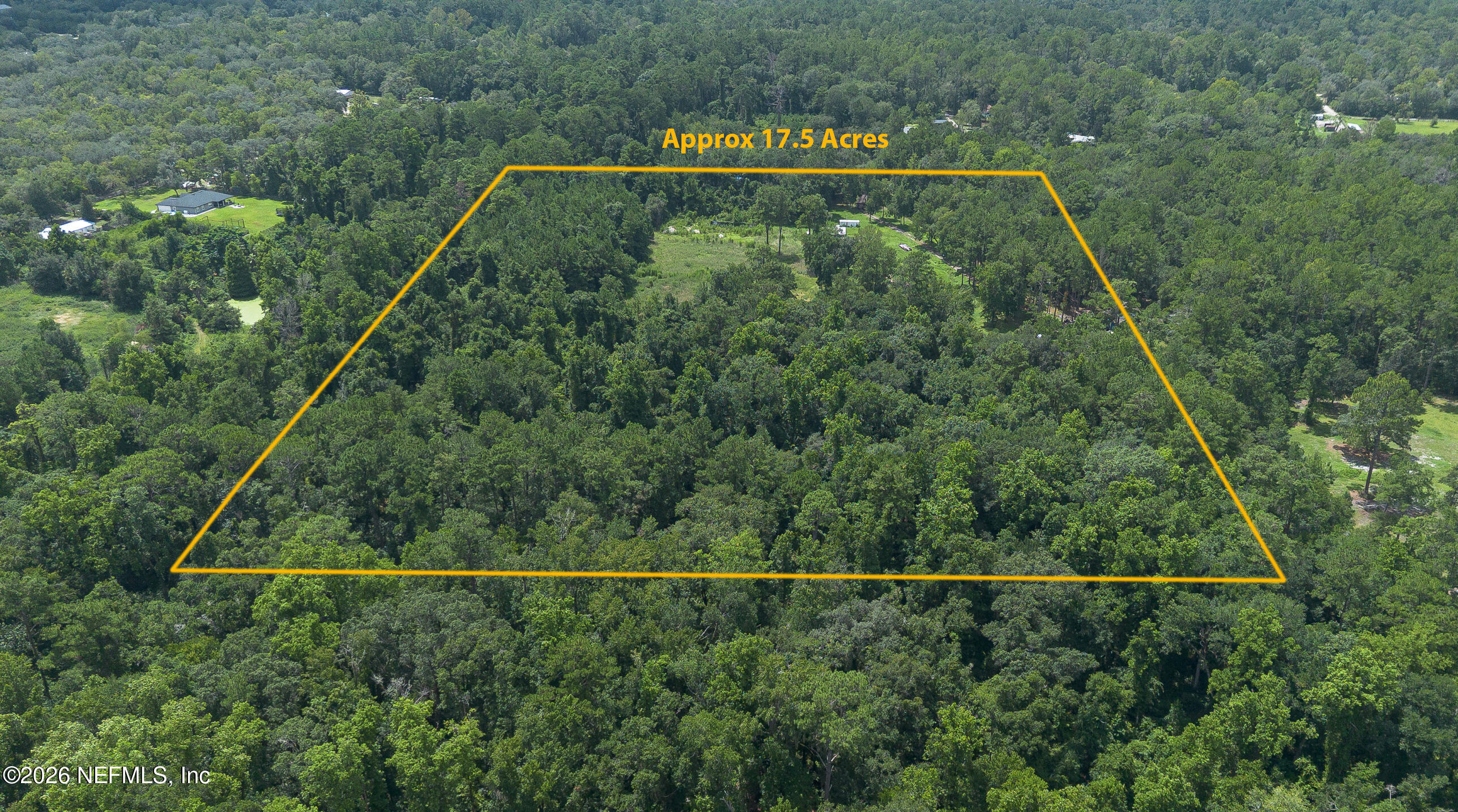 3532 Baker Road Middleburg, FL 32068 - Photo 7 of 39 Drone Aerial View