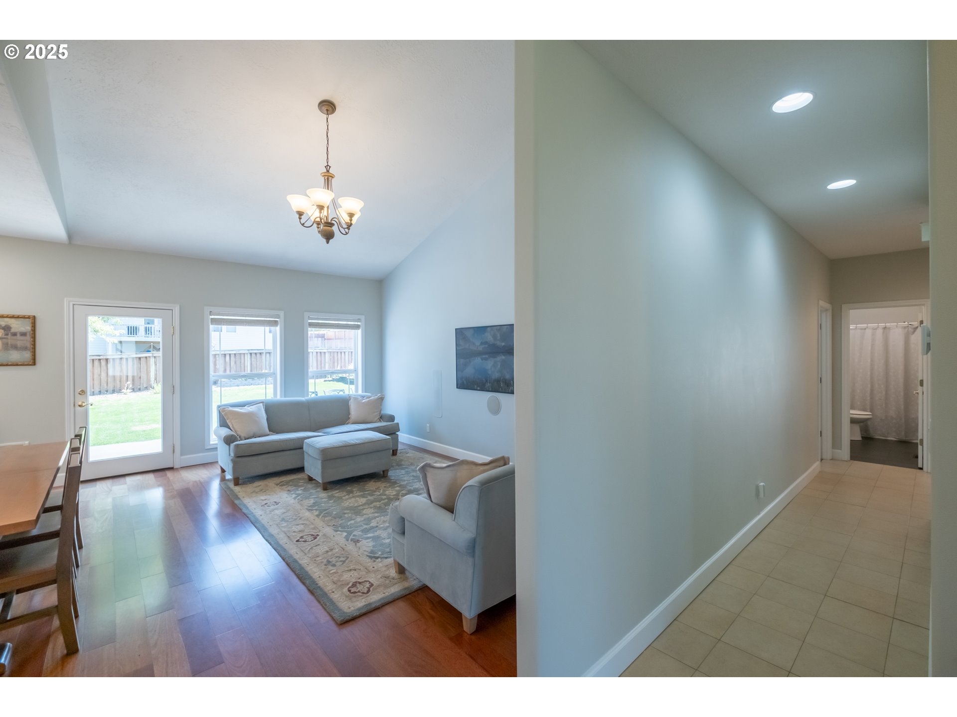 1435 Northwest Ashley Drive Albany, OR 97321 - Photo 16 of 44 a living room with furniture and wooden floor