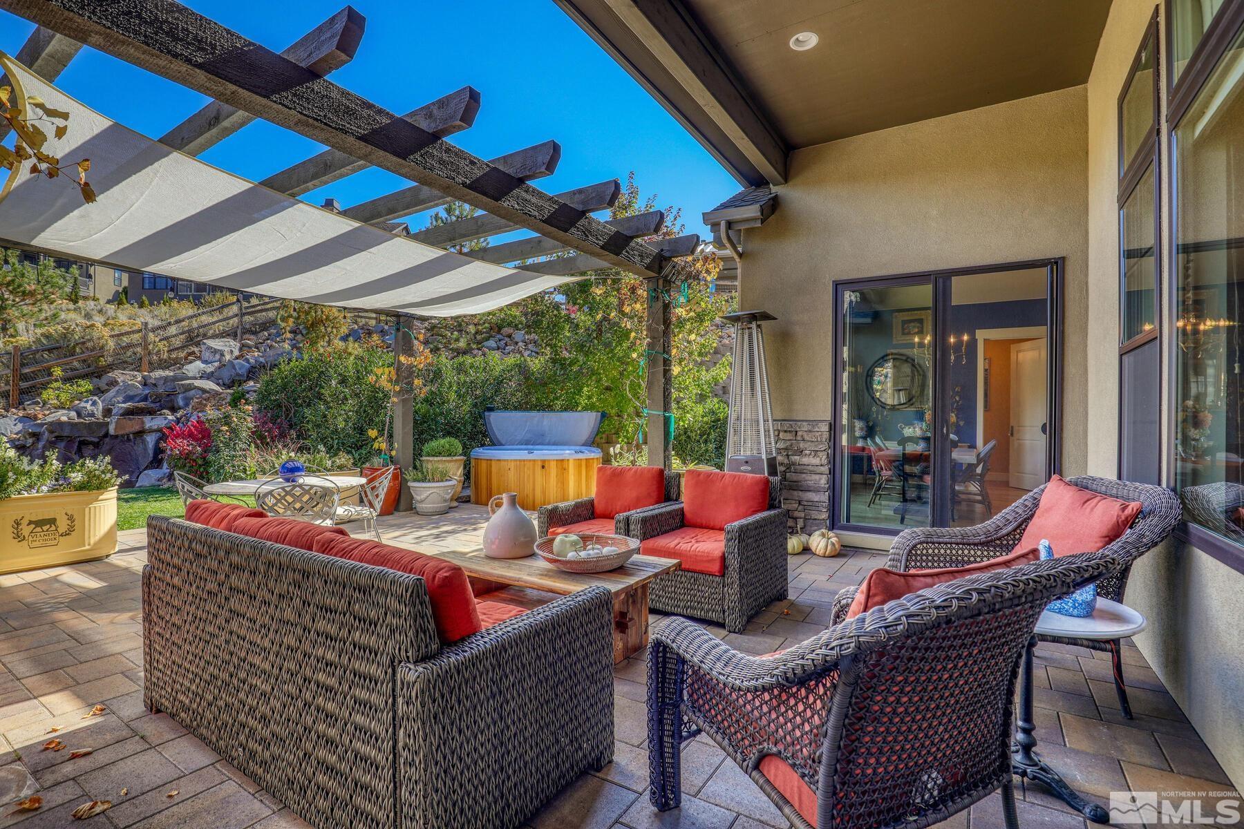 4104 Whispering Pine Loop Reno, NV 89519 - Photo 23 of 27 a outdoor space with patio lots of furniture