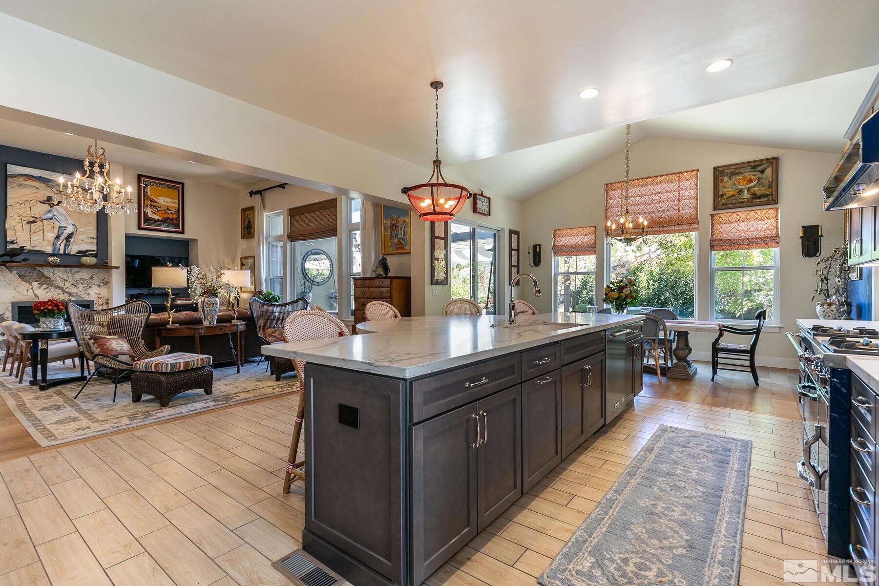4104 Whispering Pine Loop Reno, NV 89519 - Photo 9 of 27 a kitchen with granite countertop lots of counter top space