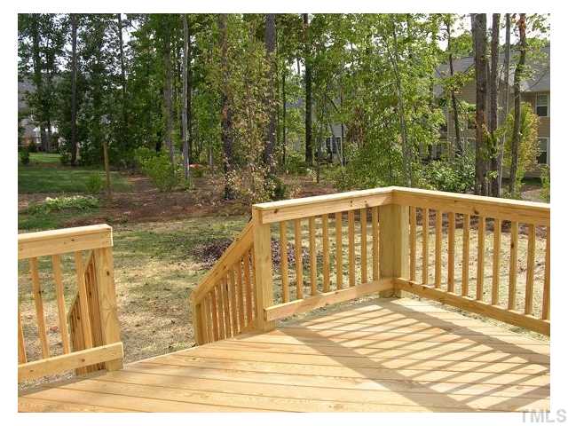 1009 Bianco Drive Raleigh, NC 27607 - Photo 12 of 12 a view of a wooden deck