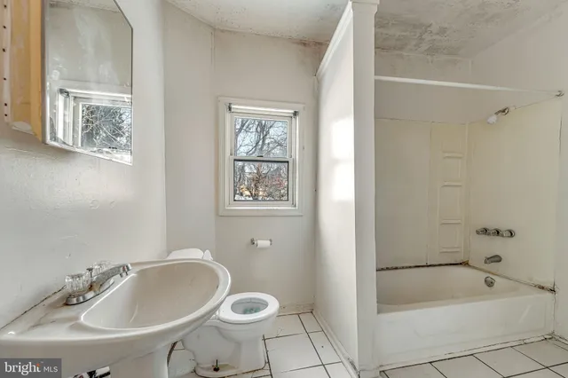 a small space with wooden floor