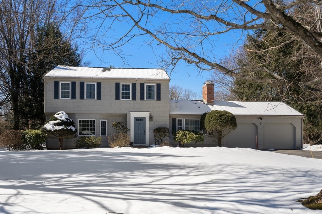 110 Victoria Road Sudbury, MA 01776 - Photo 1 of 25 a front view of a house with a yard