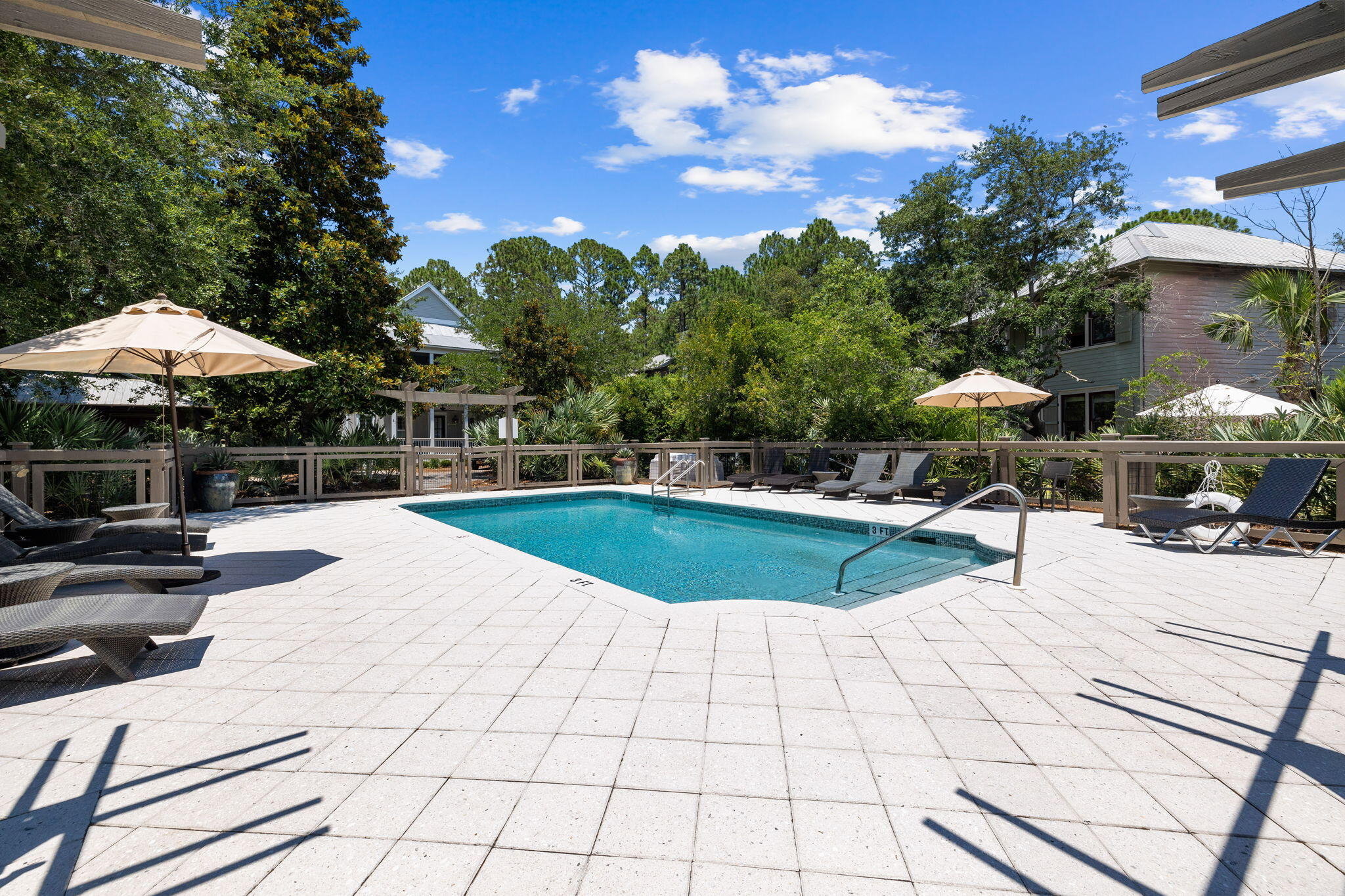 42 Bosk Lane Santa Rosa Beach, FL 32459 - Photo 10 of 13 a view of a swimming pool with a patio