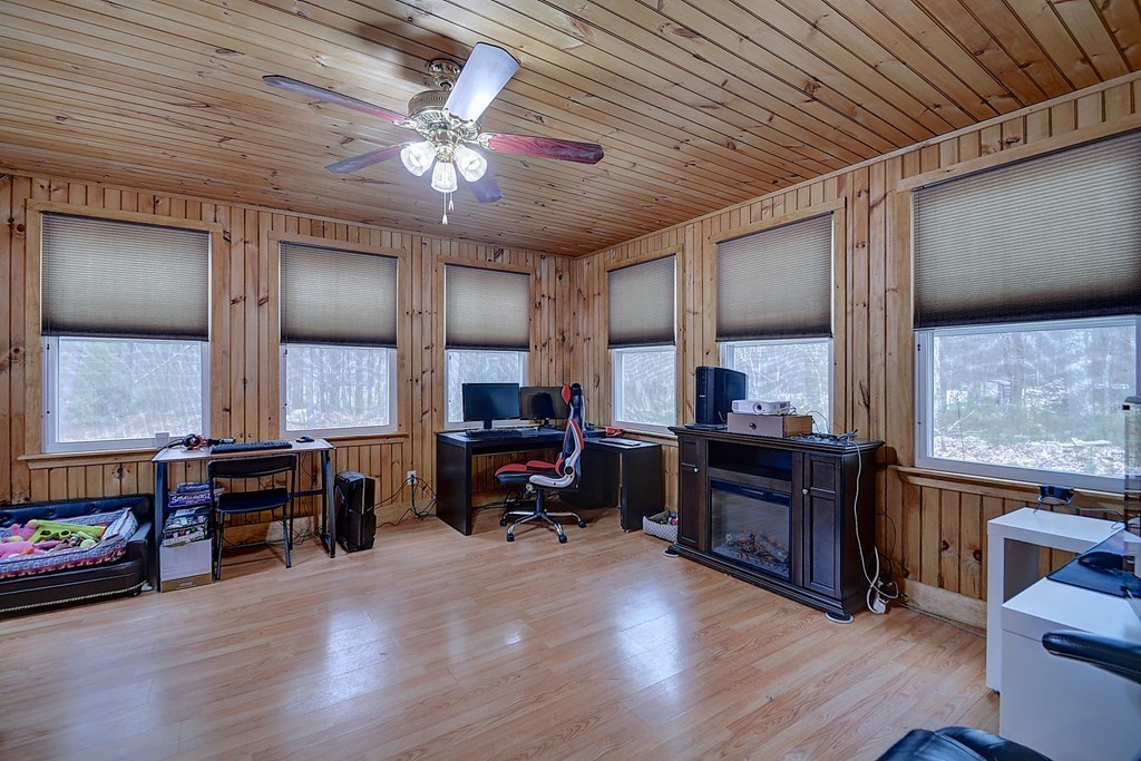 218 New Boston Road Sturbridge, MA 01566 - Photo 10 of 23 a view of a workspace with furniture and a window