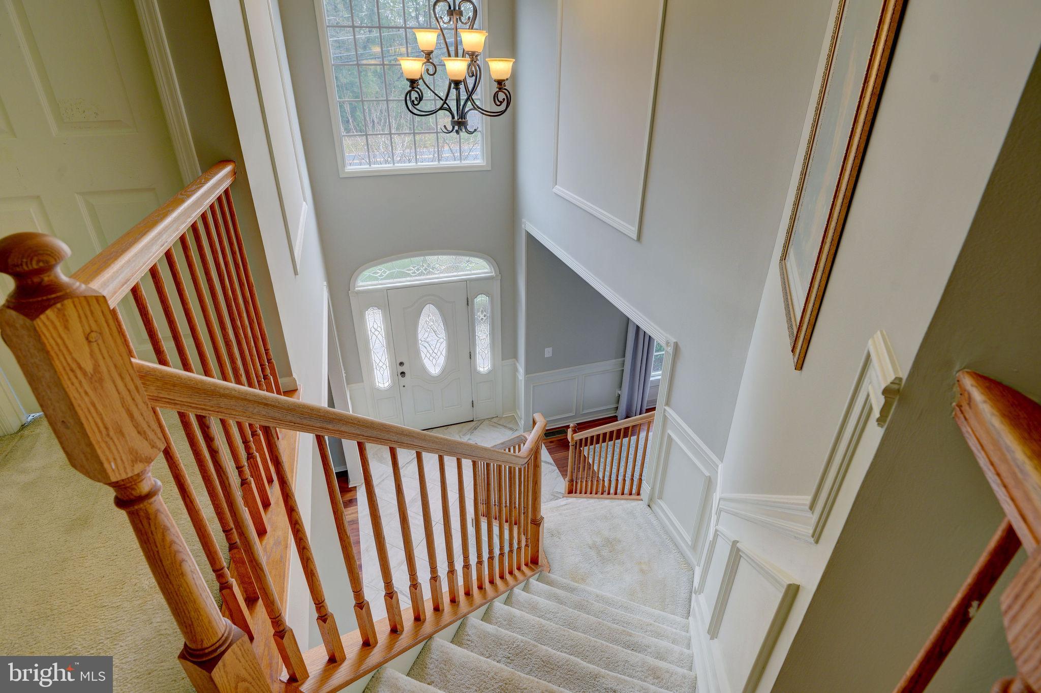114 Tindall Road Robbinsville, NJ 08691 - Photo 25 of 59 Second Floor Landing view of Foyer