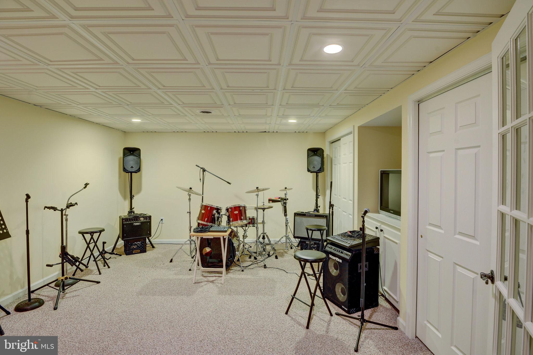 114 Tindall Road Robbinsville, NJ 08691 - Photo 41 of 59 Entertainment Room in Finished Basement
