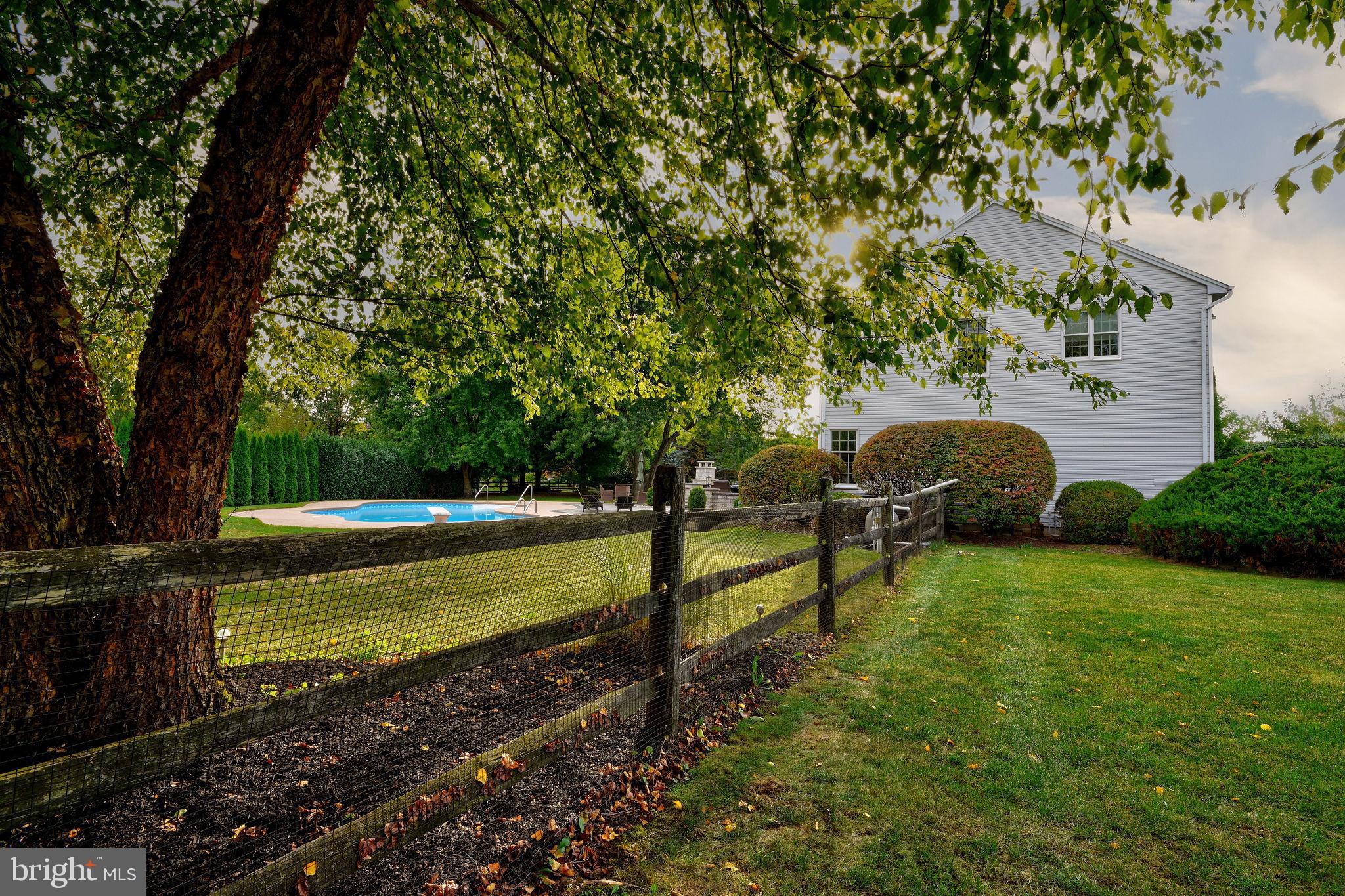 114 Tindall Road Robbinsville, NJ 08691 - Photo 58 of 59 Side View of Front / Backyard