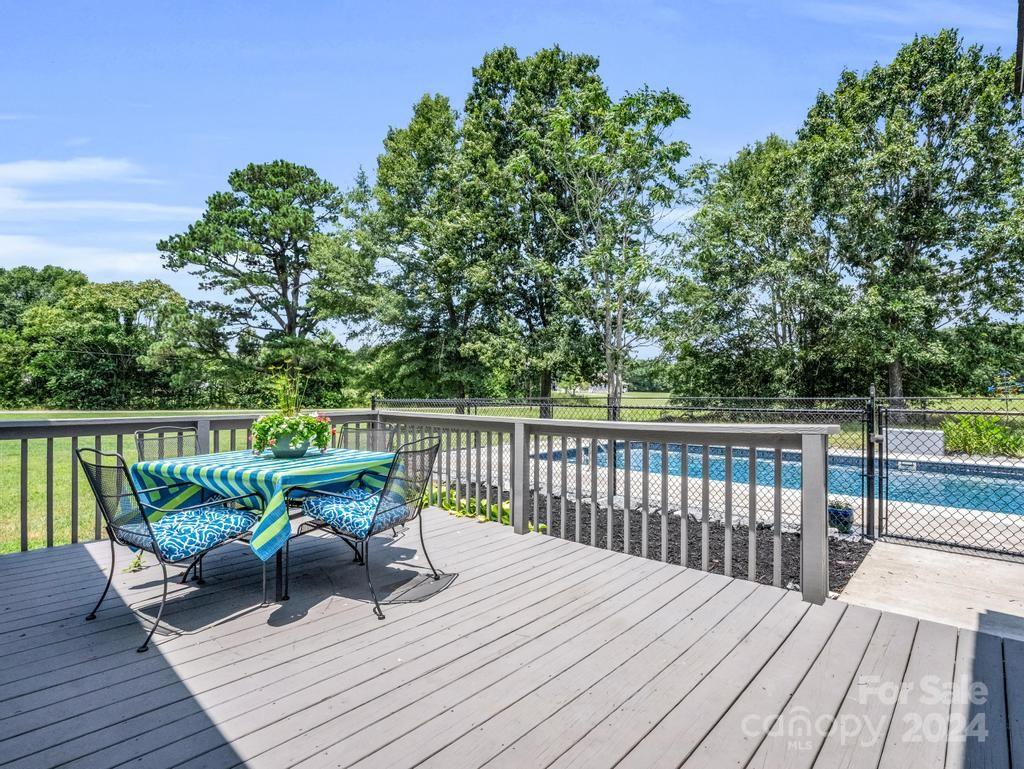 1629 State Line Road Mooresboro, NC 28114 - Photo 31 of 43 a view of balcony with wooden floor and seating space