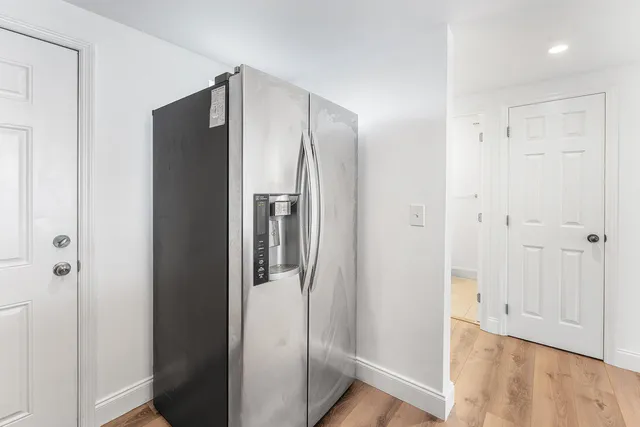 a view of closet area