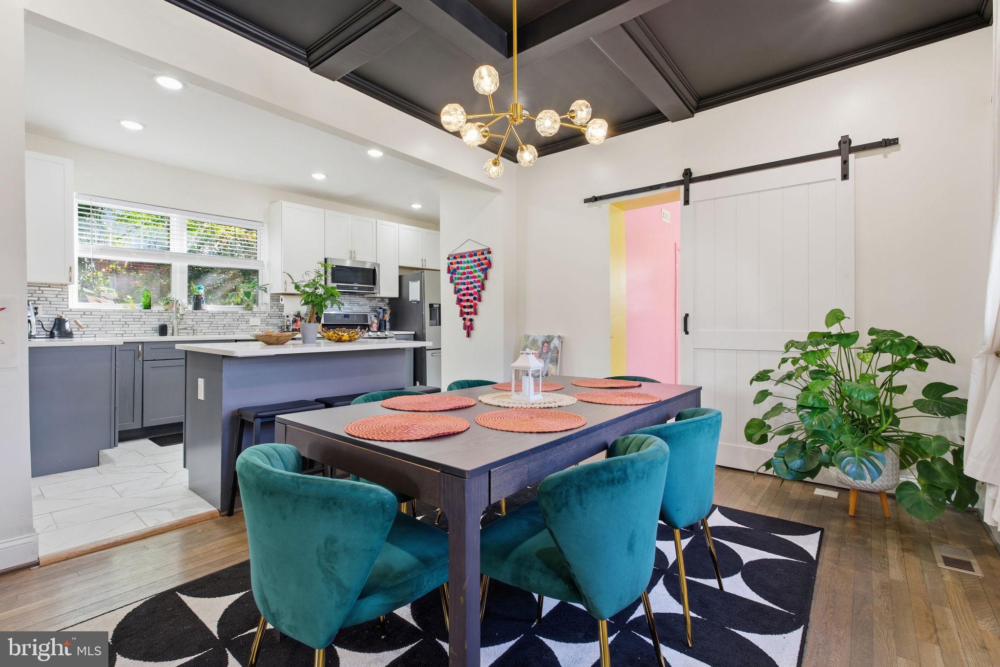 3901 Biddison Lane Baltimore, MD 21206 - Photo 10 of 38 Dining room into kitchen