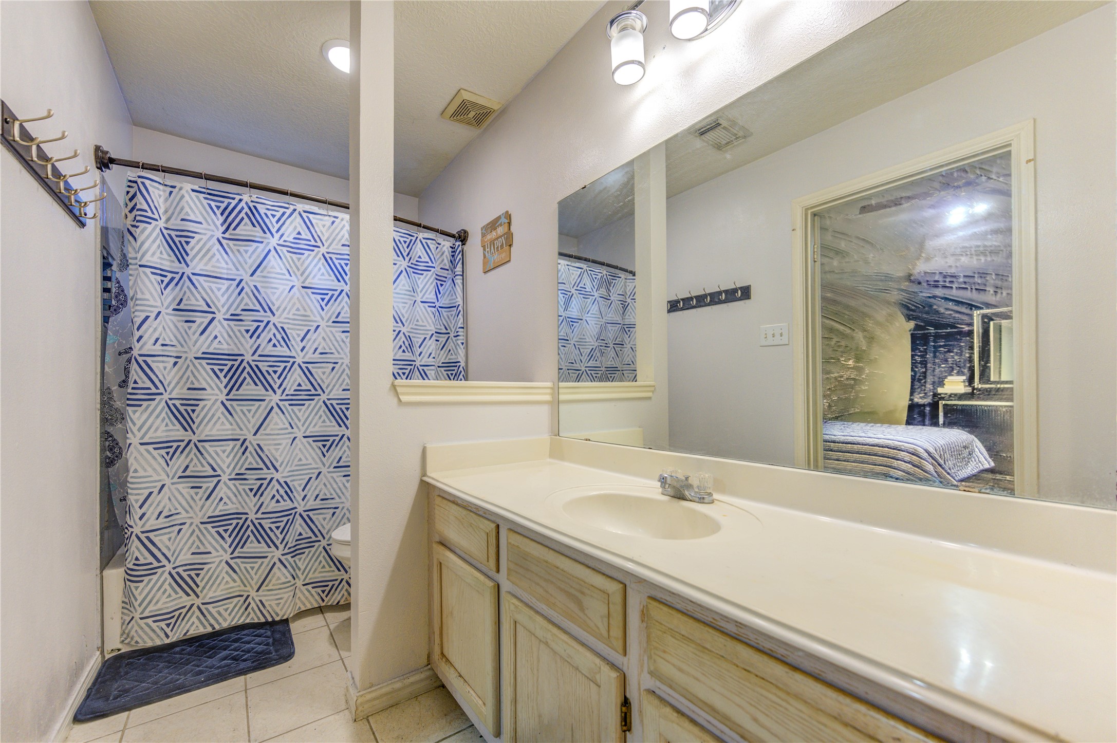 23618 Tree House Lane Spring, TX 77373 - Photo 36 of 46 a bathroom with a sink and a mirror