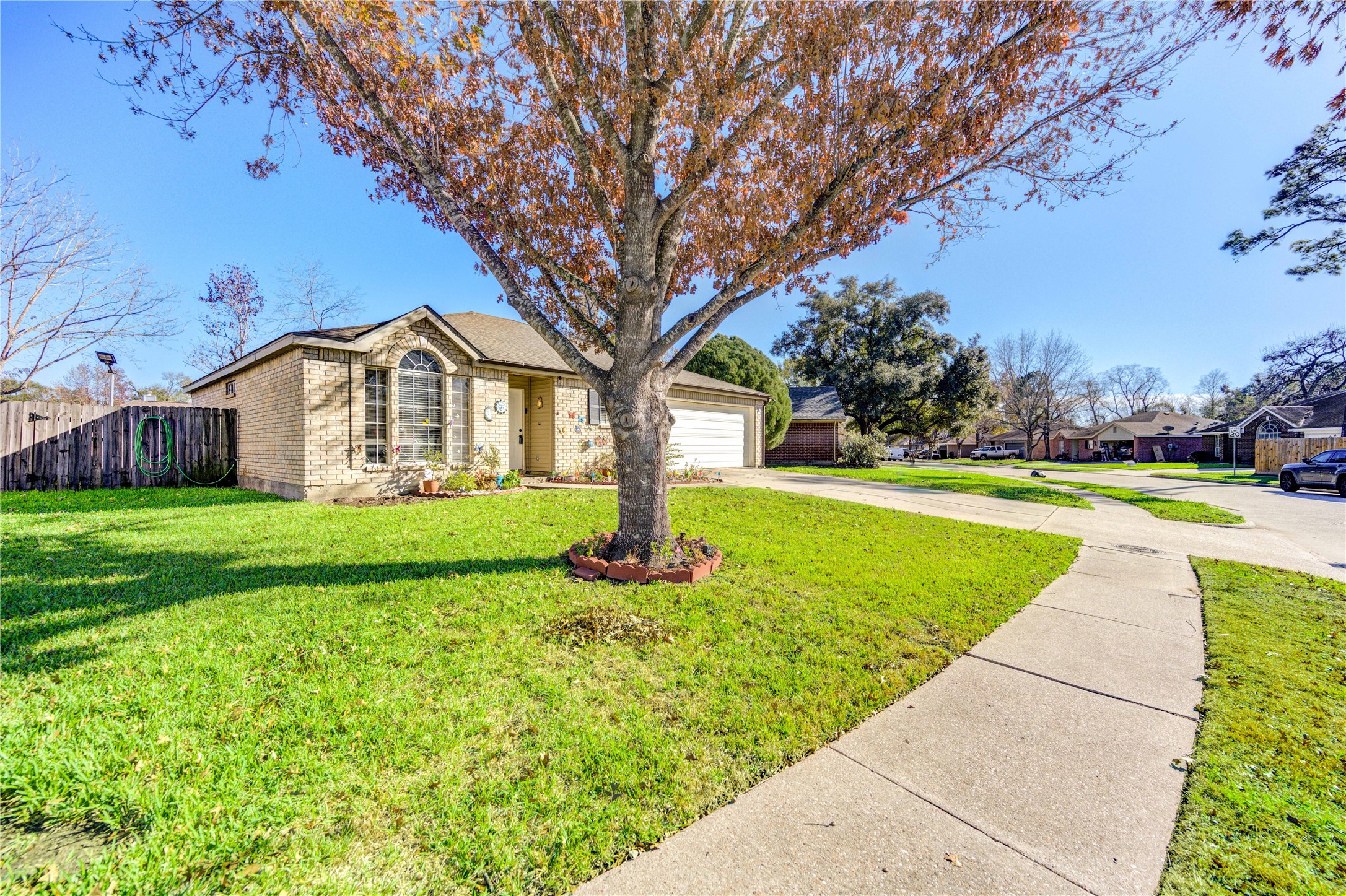 23618 Tree House Lane Spring, TX 77373 - Photo 45 of 46 a front view of a house with garden
