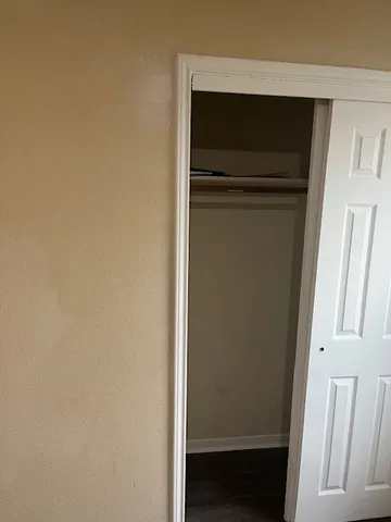 a view of walk in closet