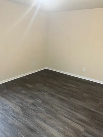 wooden floor in a room
