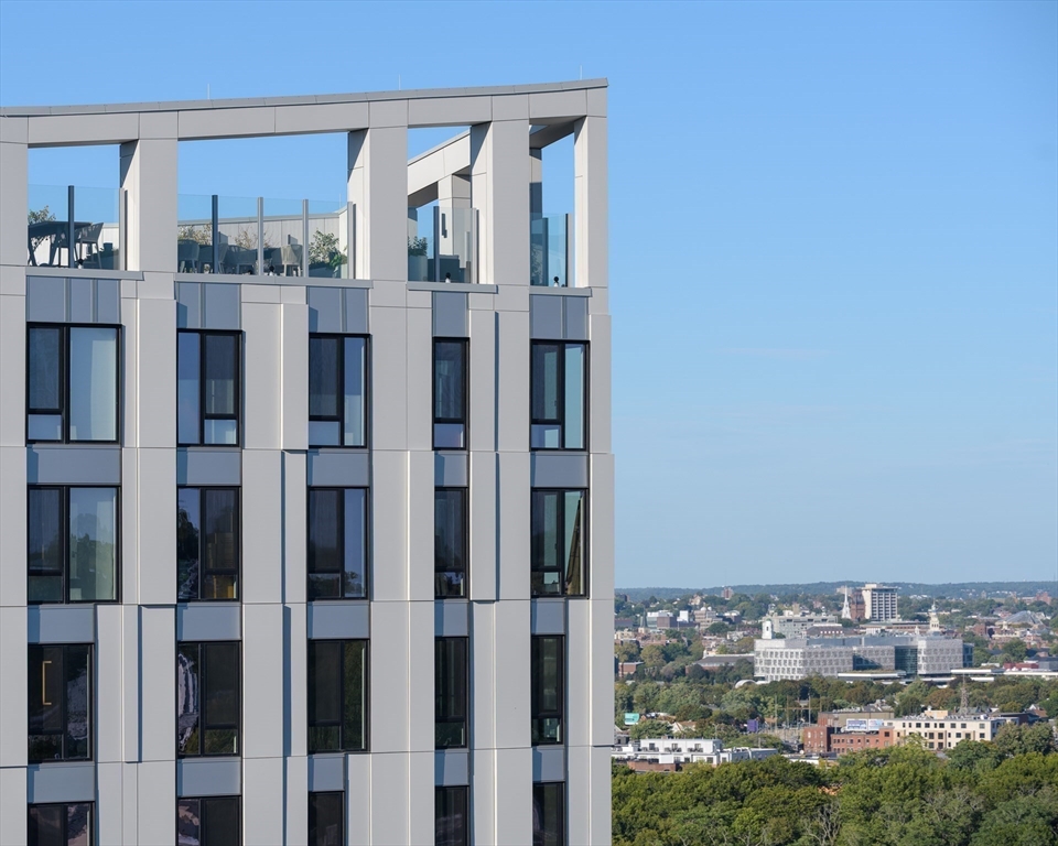 1515 Commonwealth Avenue, Unit 504 Boston, MA 02135 - Photo 40 of 41 a view of a city from a building