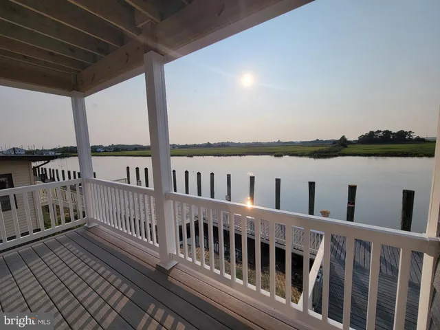 a view of city from a balcony