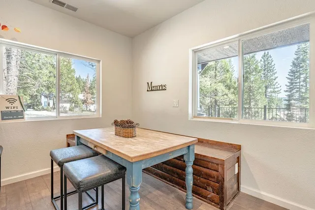 a view of a workspace with a window