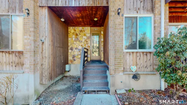 a view of a entryway door of the house
