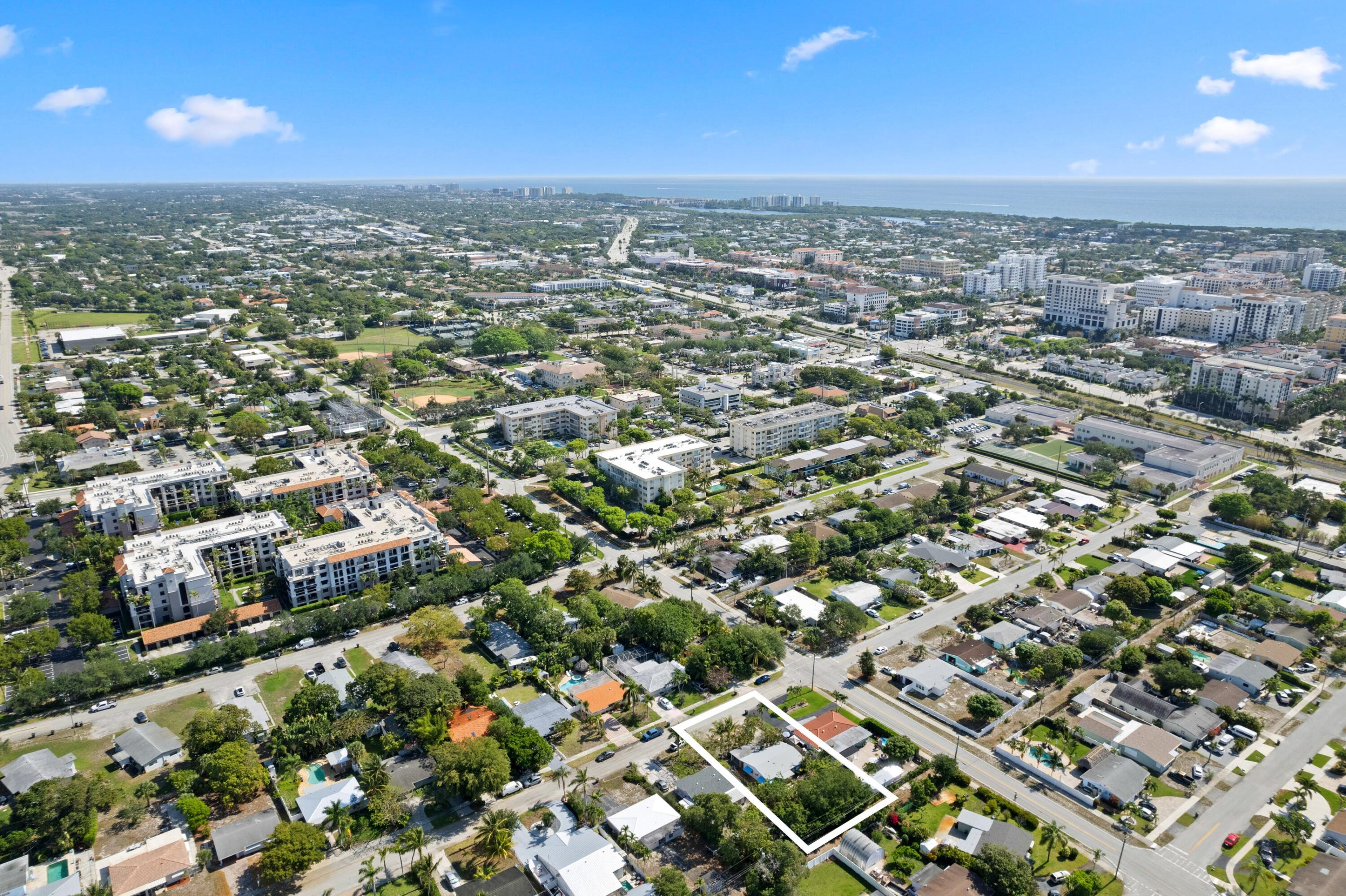 310 Southwest 2nd Street Boca Raton, FL 33432 - Photo 15 of 17 an aerial view of multiple house