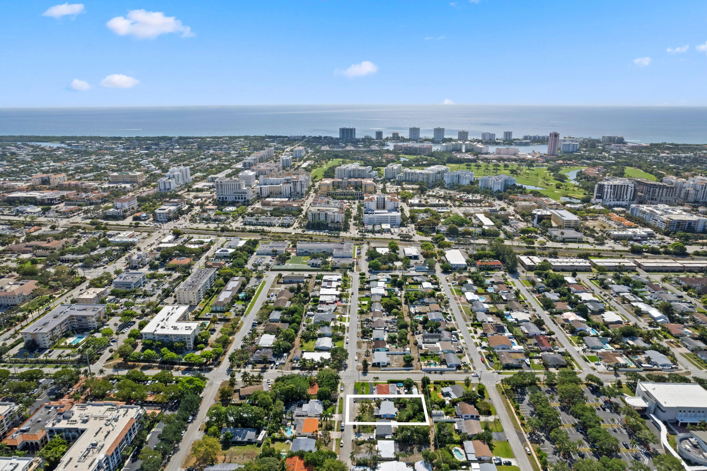 310 Southwest 2nd Street Boca Raton, FL 33432 - Photo 16 of 17 an aerial view of multiple house